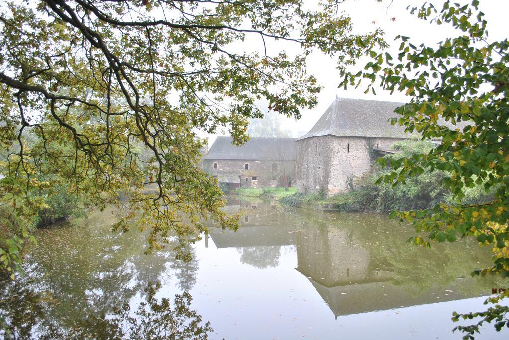Le Manoir De La Vieille Douve Bed & Breakfast Bourg-d'Ire Ngoại thất bức ảnh