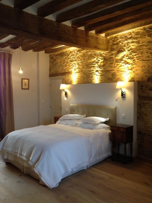 Le Manoir De La Vieille Douve Bed & Breakfast Bourg-d'Ire Phòng bức ảnh
